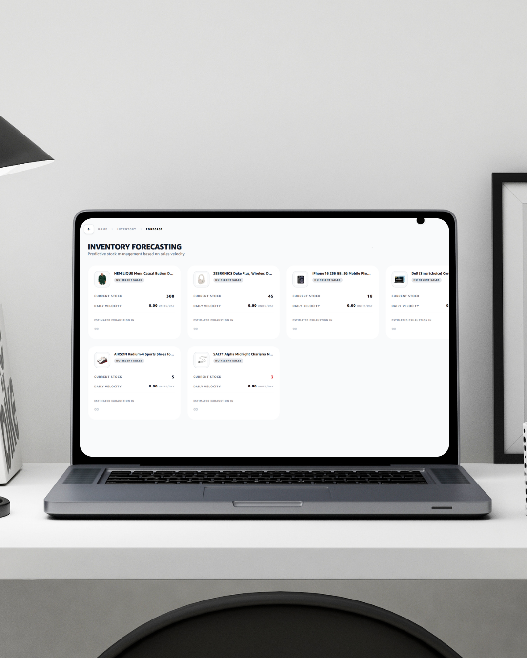 Tech mockups